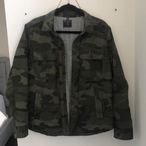 ABERCROMBIE CAMO JACKET